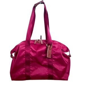 Bric’s X Pliage Nylon Travel Luggage Weekender Bag Red